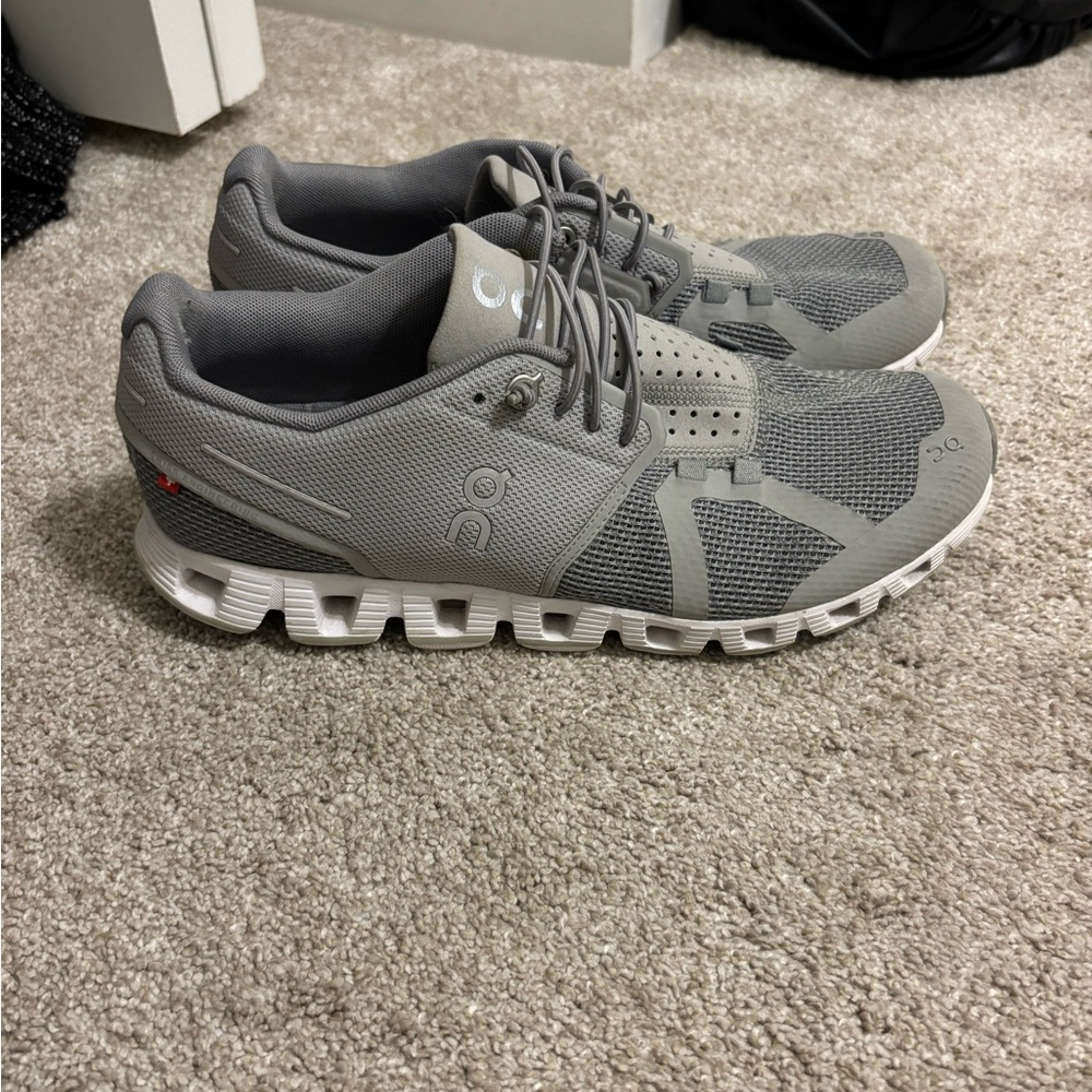 Grey on clouds